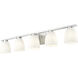 Naya 5 Light 40 inch Brushed Nickel Bath Vanity Light Wall Light