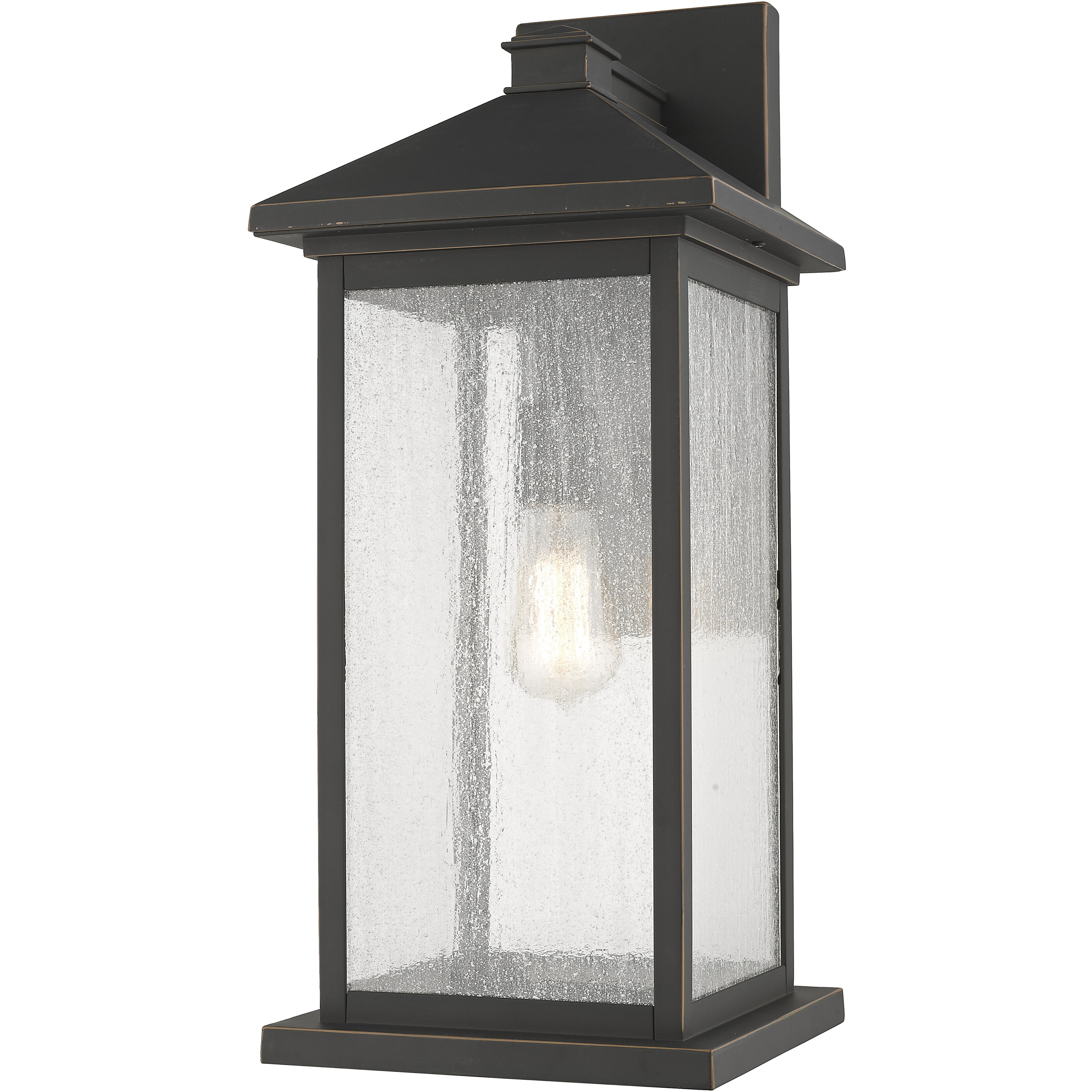Oil rubbed bronze shop candle wall sconces
