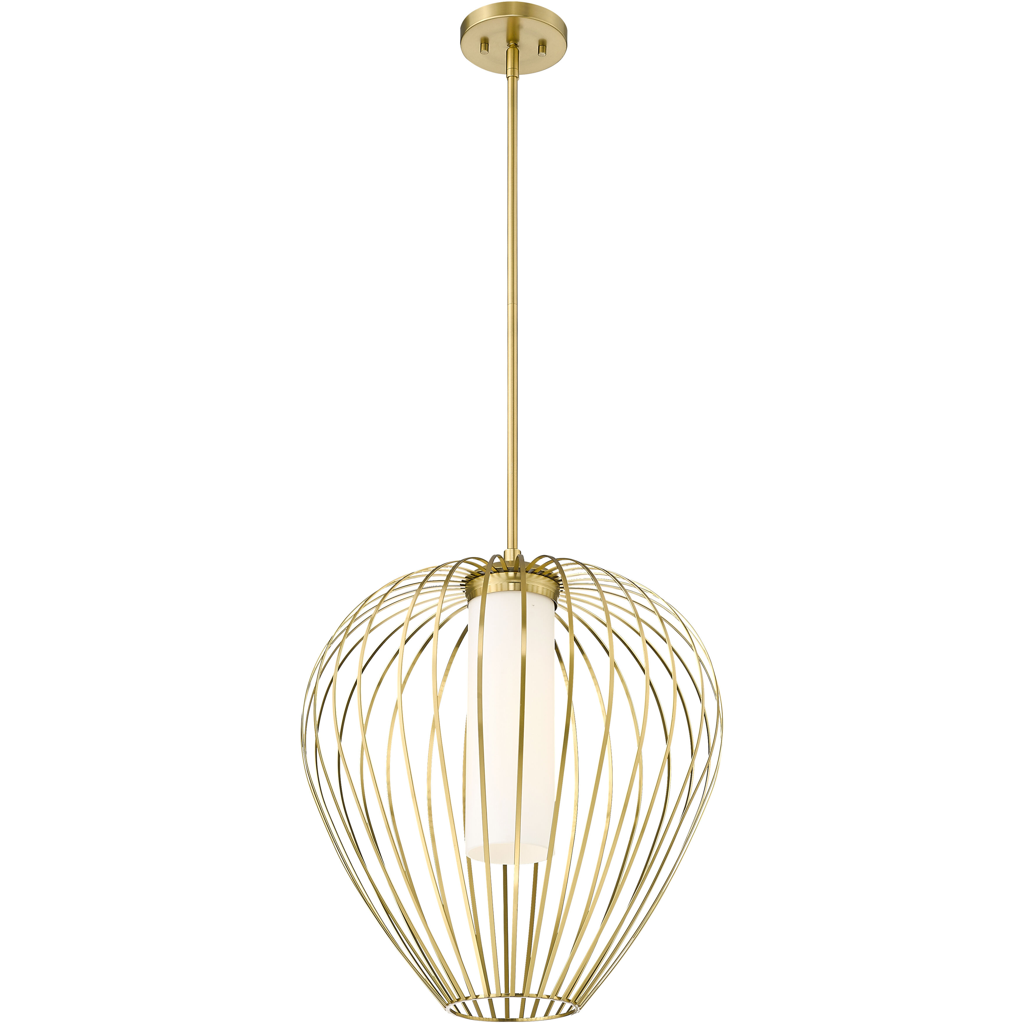 Savanti 1 Light 18 inch Modern Gold Pendant Ceiling Light