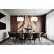 Linden LED 24 inch Modern Gold Pendant Ceiling Light