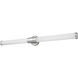 Warwick LED 40.25 inch Brushed Nickel Bathroom Vanity Wall Light