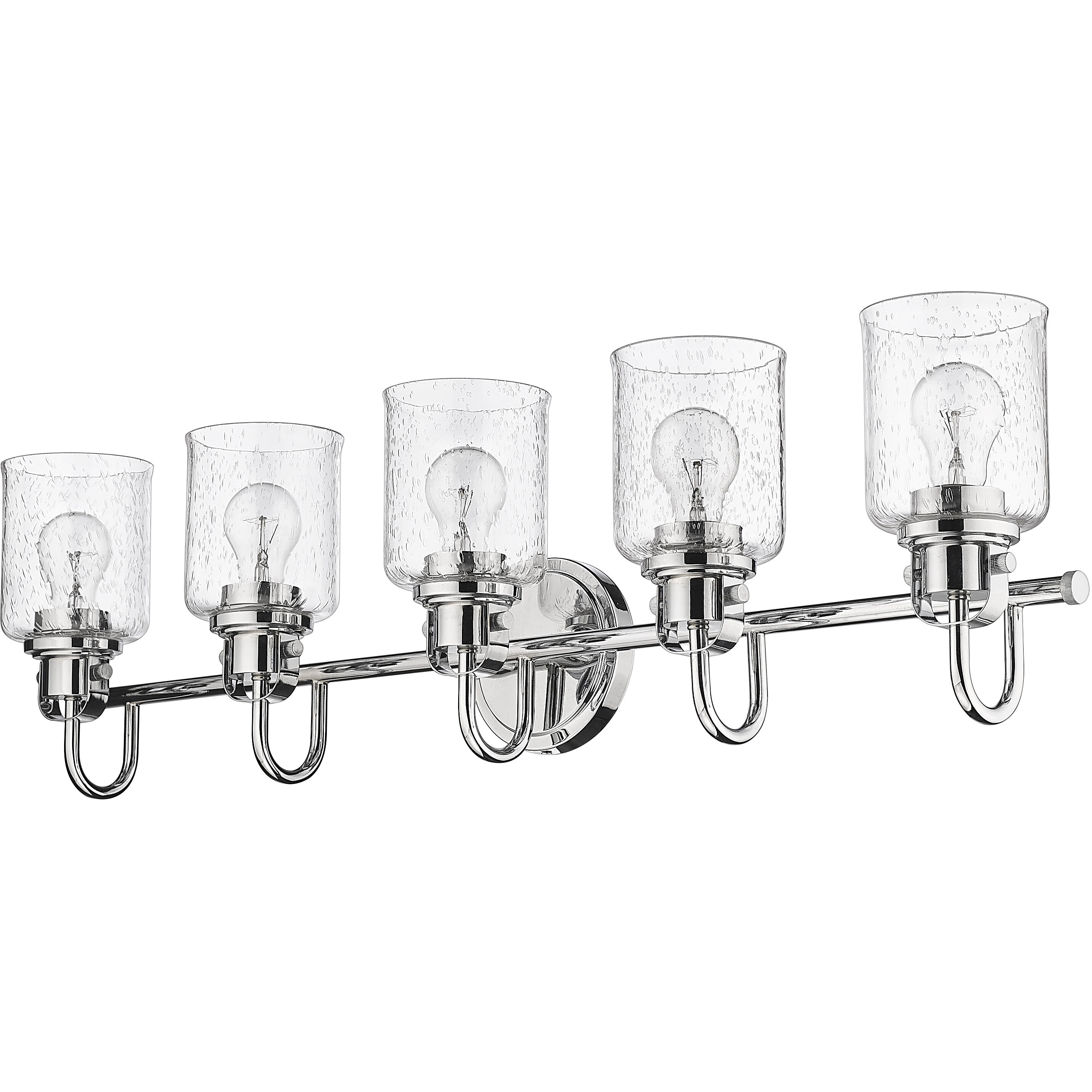Kinsley 5 Light 35 inch Chrome Bath Vanity Wall Light