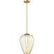 Savanti 1 Light 12 inch Modern Gold Pendant Ceiling Light