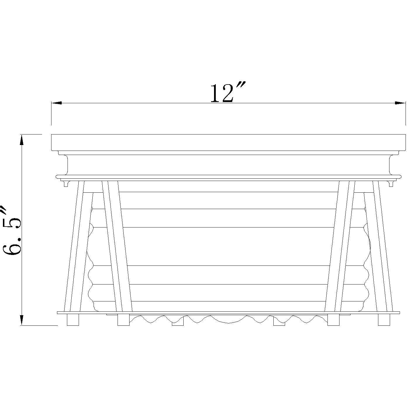 Cape Harbor 2 Light 12 inch Rubbed Brass Flush Mount Ceiling Light