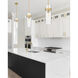 Fontaine 1 Light 5.75 inch Rubbed Brass Pendant Ceiling Light