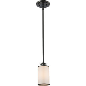 Savannah 1 Light 4.5 inch Olde Bronze Pendant Ceiling Light, shade is.....4" diameter by 6.50" h.  1 5/8th hole at the top