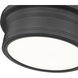 Bentley LED 12 inch Matte Black Flush Mount Ceiling Light