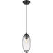 Arden 1 Light 4.5 inch Matte Black Pendant Ceiling Light