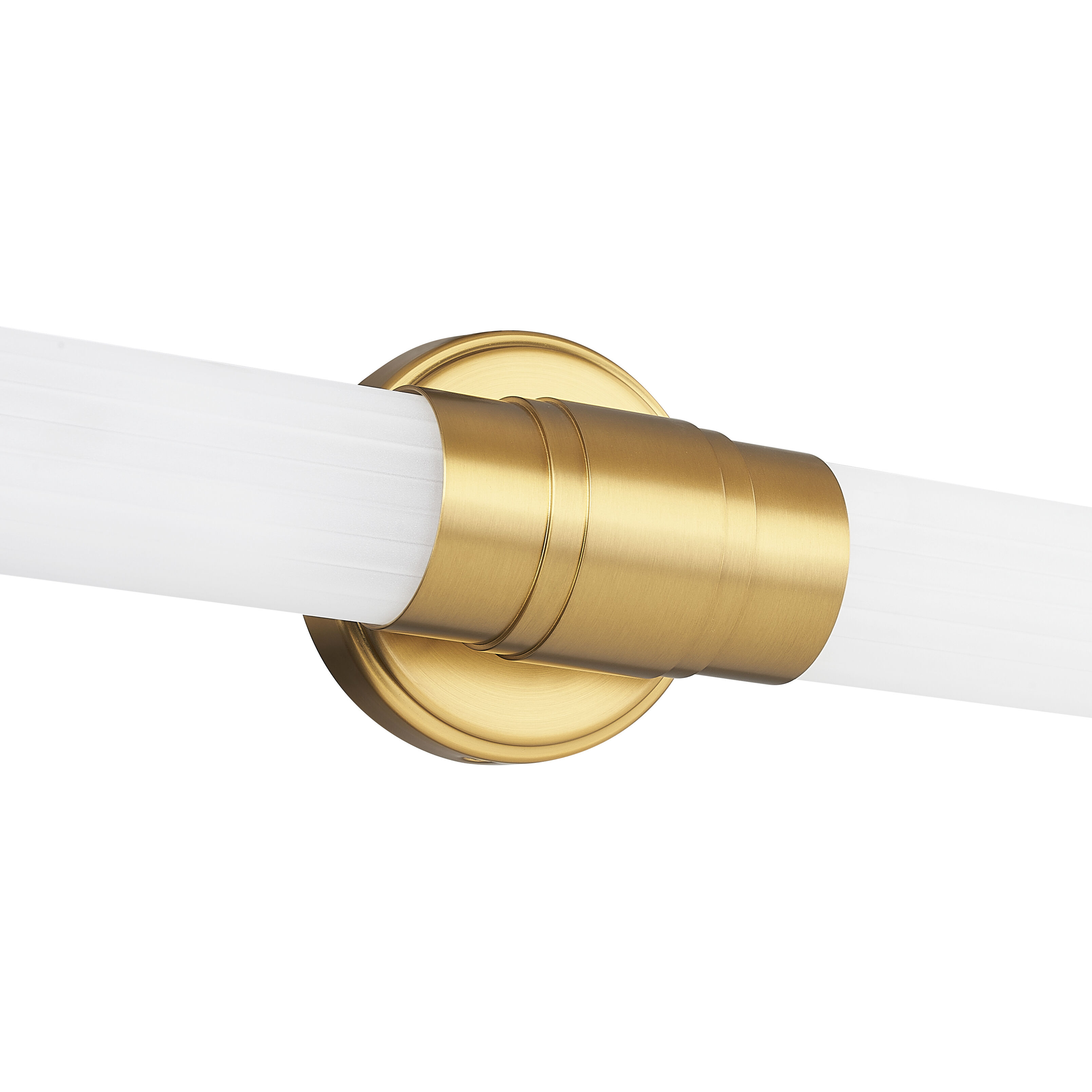 Warwick LED 25.25 inch Modern Gold Bath Vanity Wall Light