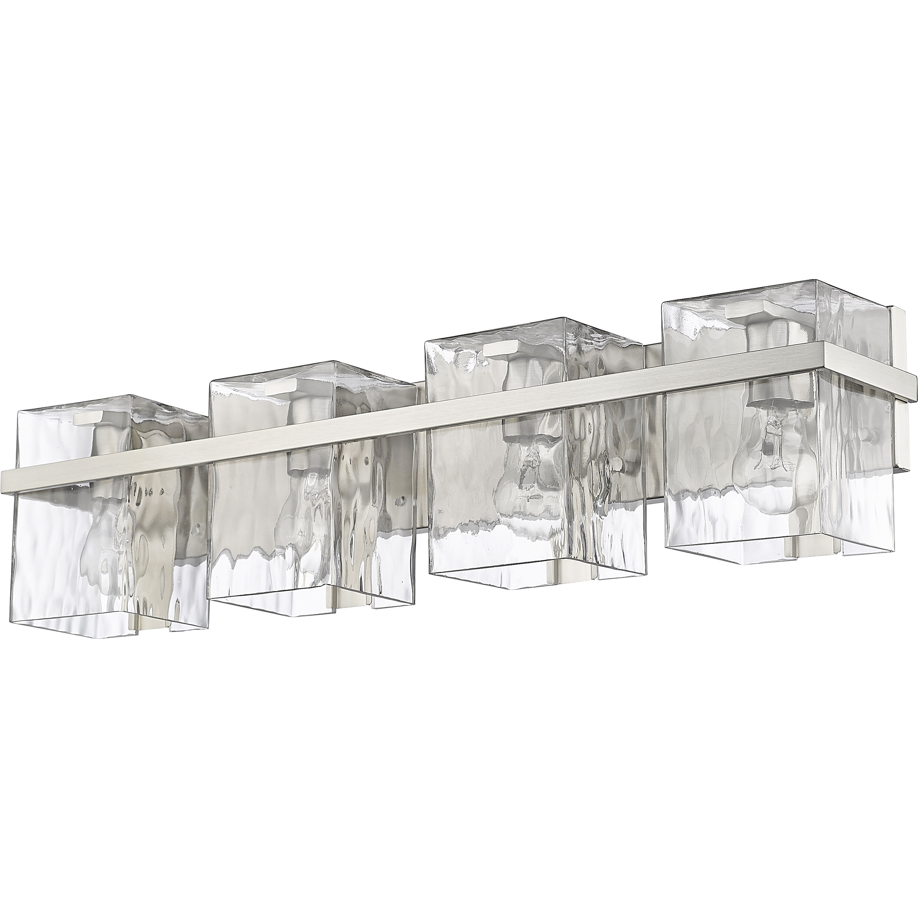 Bennington 4 Light 29.25 inch Brushed Nickel Vanity Wall Light