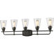 Annora 5 Light 36.75 inch Bathroom Vanity Light