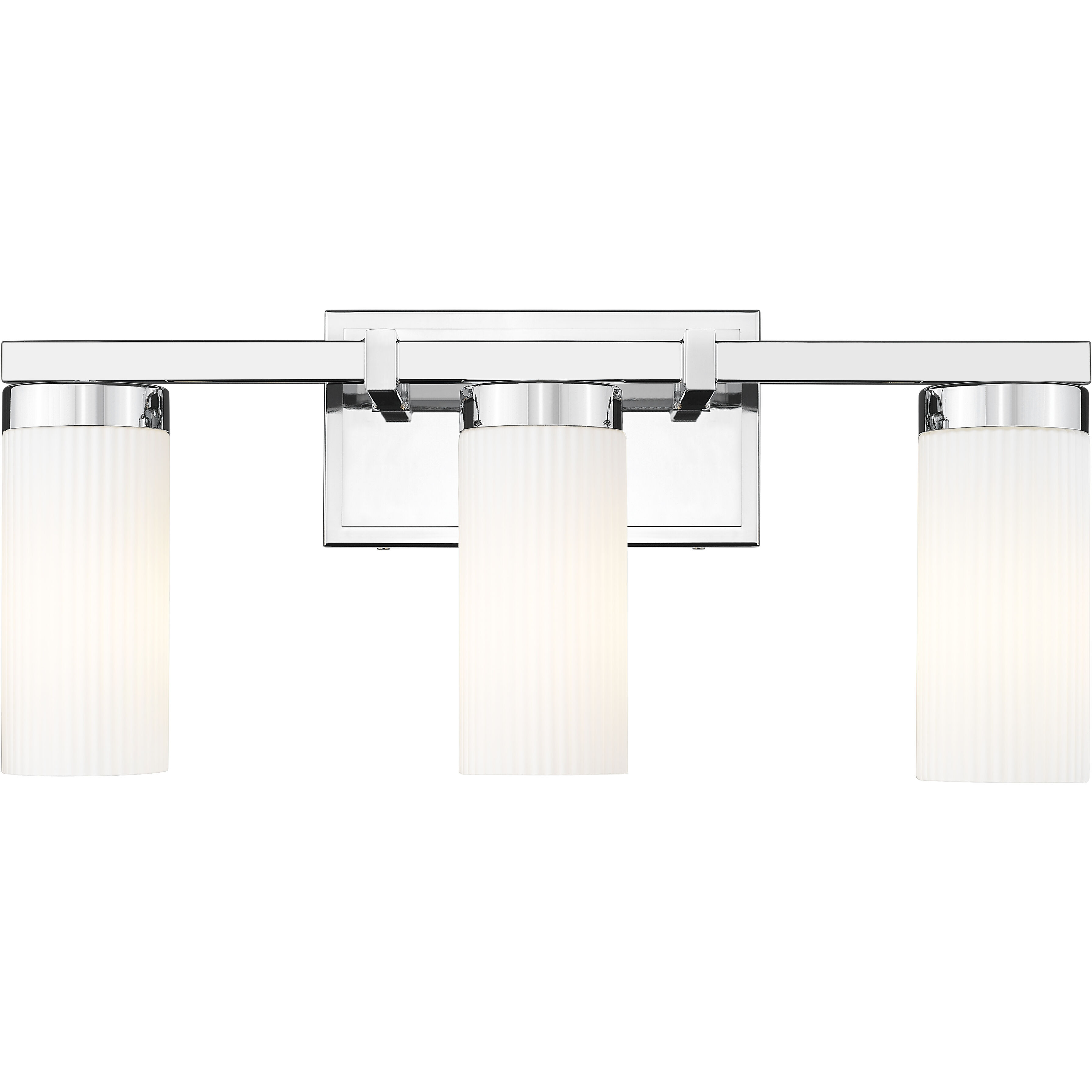 Danica 3 Light 20.5 inch Chrome Bath Vanity Light Wall Light