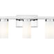 Danica 3 Light 20.5 inch Chrome Bath Vanity Light Wall Light