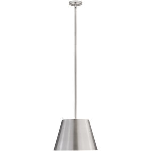 Lilly 1 Light 18 inch Brushed Nickel Pendant Ceiling Light