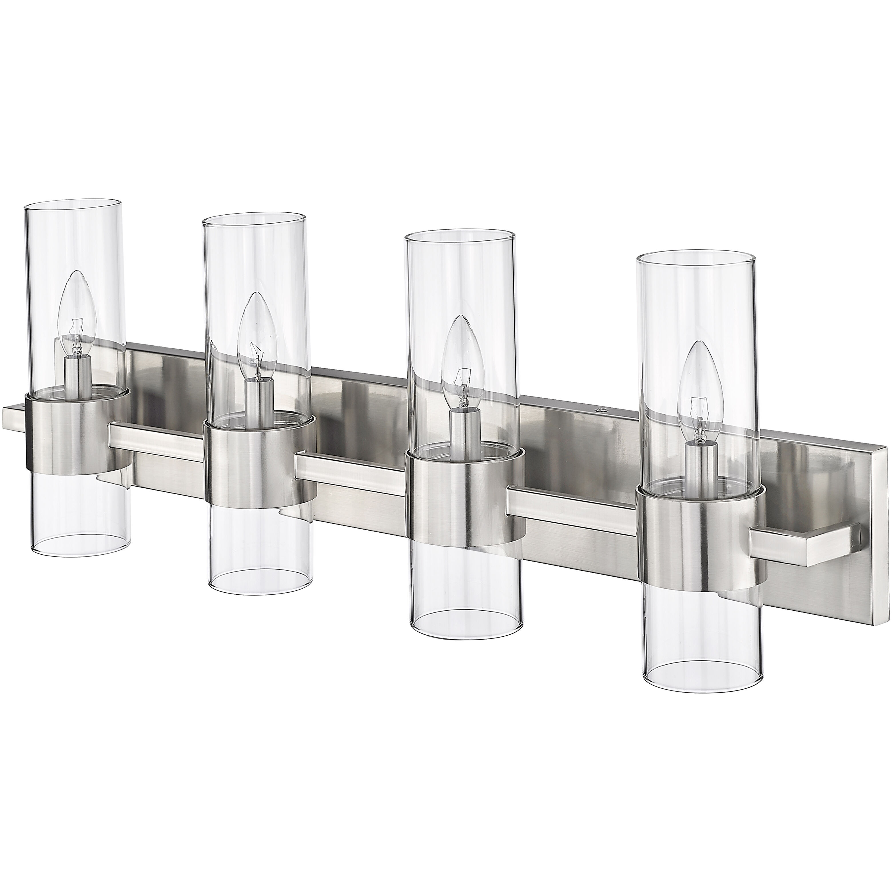 Lawson 4 Light 32 inch Brushed Nickel Vanity Wall Light