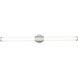 Warwick LED 40.25 inch Brushed Nickel Bathroom Vanity Wall Light