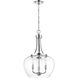 Joliet 3 Light 15.75 inch Chrome Pendant Ceiling Light