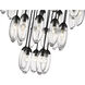 Arden 27 Light 36 inch Matte Black Chandelier Ceiling Light