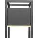 Barwick LED 22.25 inch Black Outdoor Pier Mounted Fixture