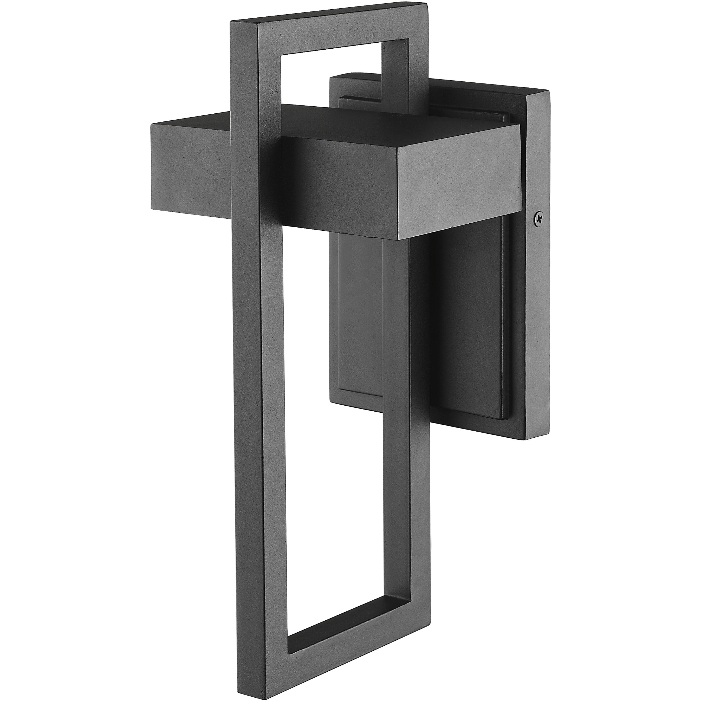Luttrel LED 11.75 inch Black Outdoor Wall Light