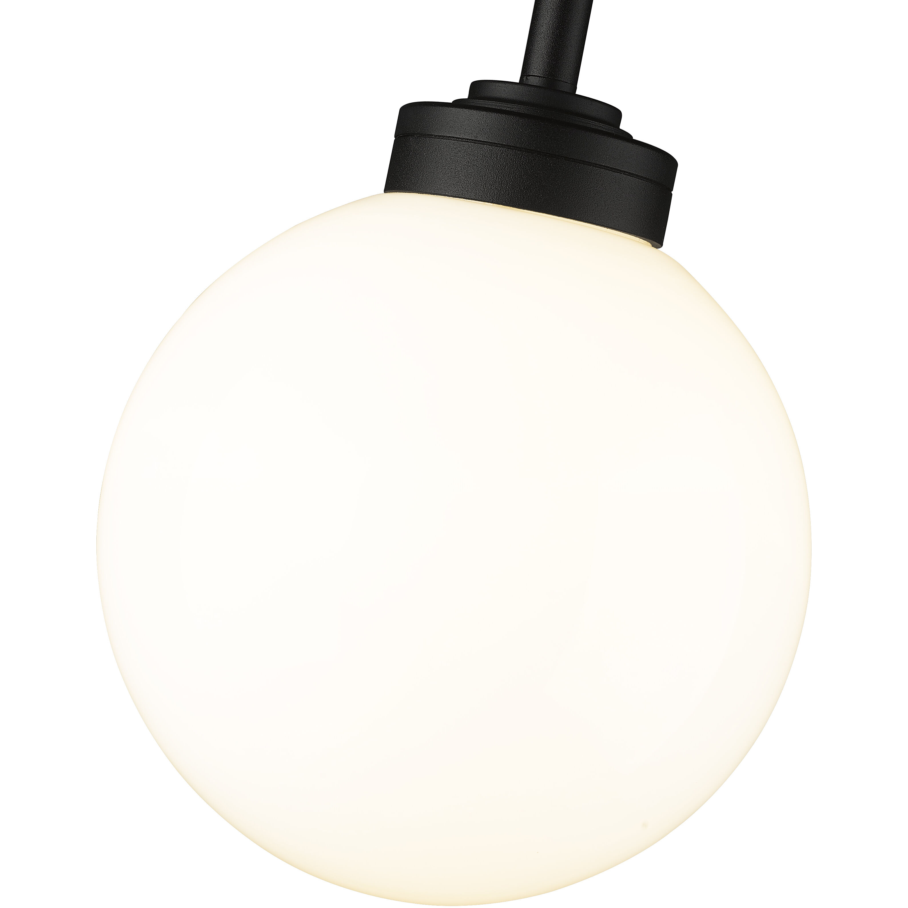 Laurent 1 Light 8 inch Black Outdoor Pendant