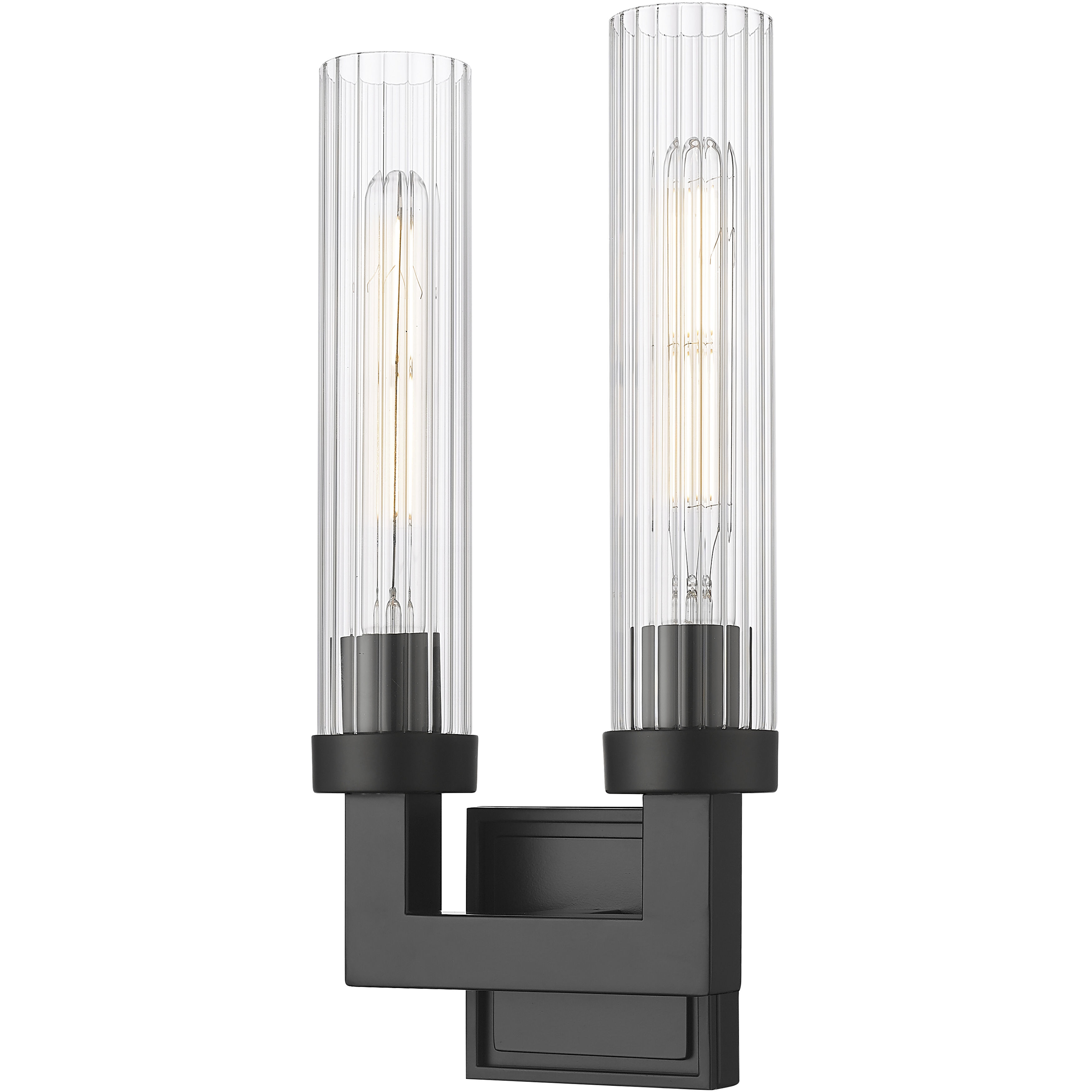 Beau Wall Sconce Wall Light in Matte Black