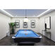 Bronte 3 Light 52.75 inch Matte Black and Rubbed Brass Billiard Light Ceiling Light in Matte Opal Glass