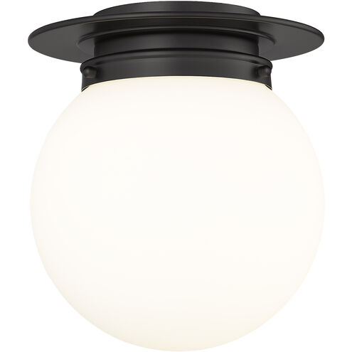 Calhoun 1 Light 9 inch Matte Black Flush Mount Ceiling Light