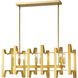 Marsala 6 Light 12.00 inch Island Light