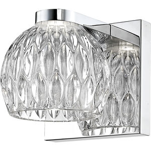 Laurentian LED 4.72 inch Chrome Wall Sconce Wall Light