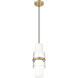 Cayden 1 Light 6.5 inch Modern Gold Pendant Ceiling Light