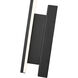 Stylet LED 3.75 inch Sand Black Outdoor Wall Light