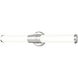 Warwick LED 25.25 inch Brushed Nickel Bathroom Vanity Wall Light
