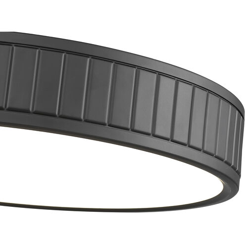 Madison LED 16.5 inch Matte Black Flush Mount Ceiling Light