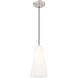 Farrell 1 Light 7.25 inch Brushed Nickel Pendant Ceiling Light