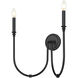 Jisele 2 Light 20 inch Matte Black Wall Sconce Wall Light