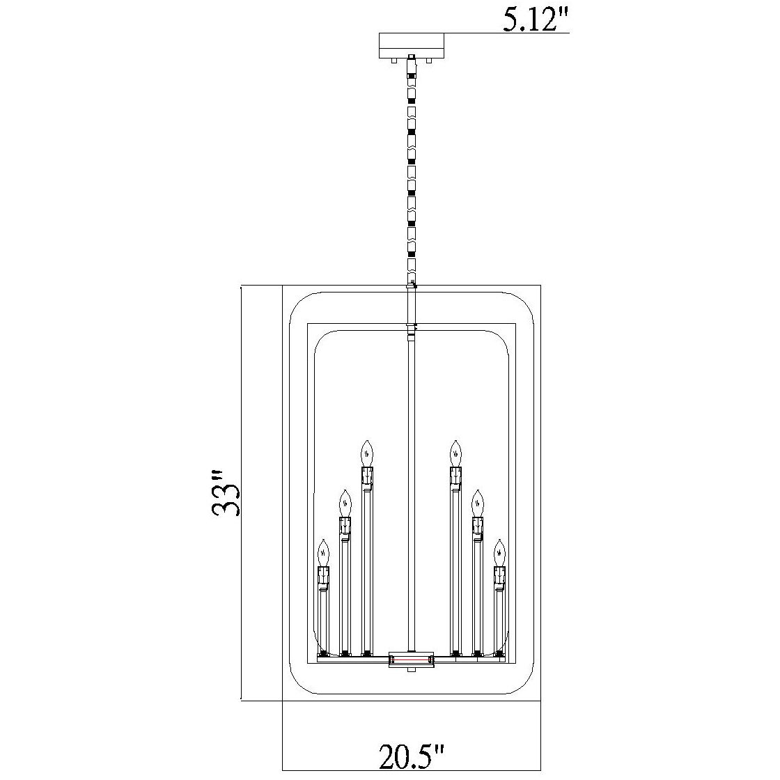 Easton 12 Light 20.5 inch Rubbed Brass Chandelier Ceiling Light