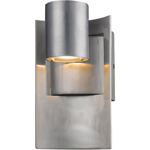 Amador LED 9.63 inch Silver Outdoor Wall Light