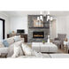 Emily 9 Light 38 inch Matte Black Chandelier Ceiling Light