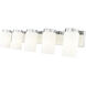 Burk 5 Light 38 inch Chrome Bath Vanity Light Wall Light