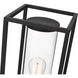 Dunbroch 1 Light 21.75 inch Black Outdoor Post Mount Fixture