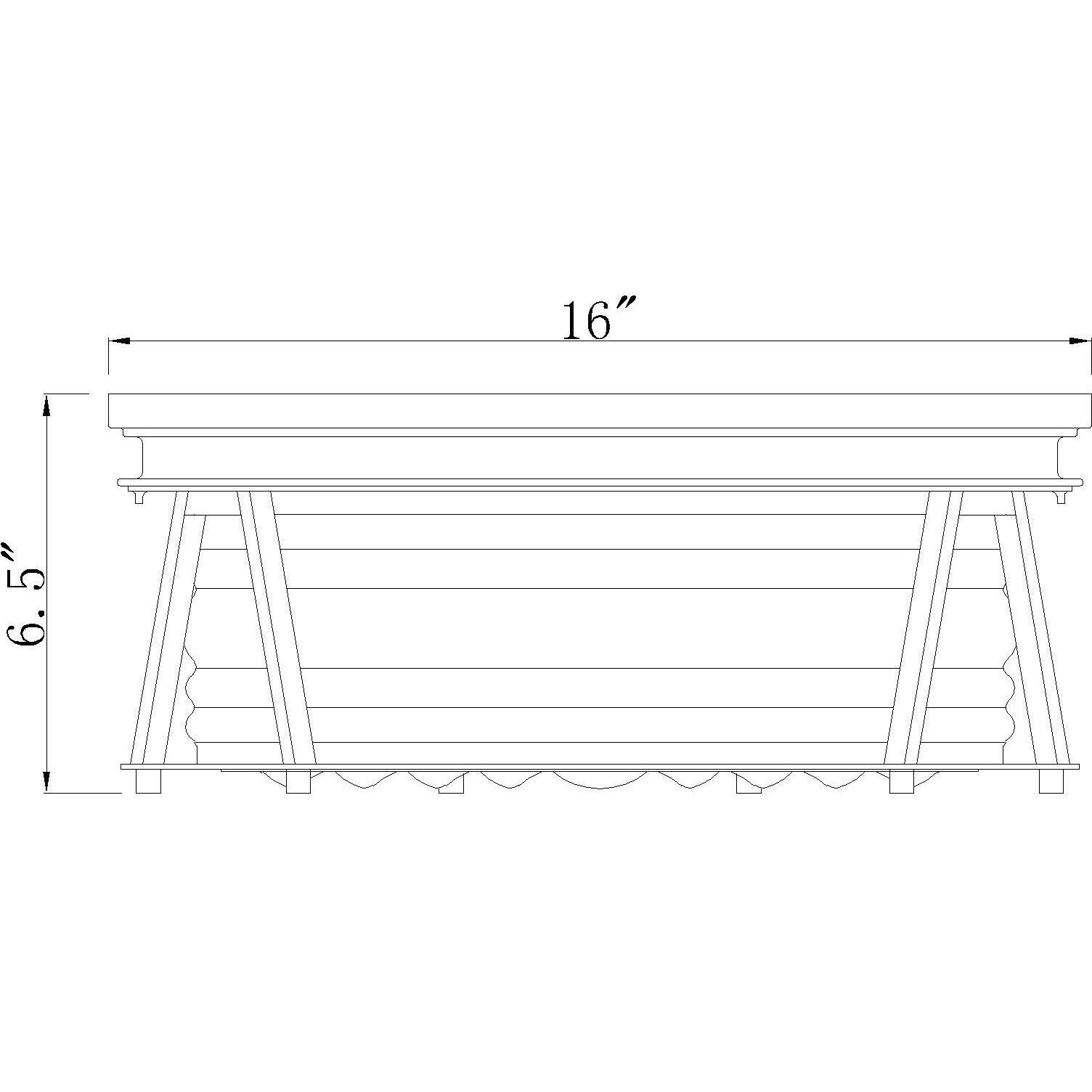 Cape Harbor 3 Light 16 inch Polished Nickel Flush Mount Ceiling Light