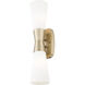 Emrys Wall Sconce Wall Light in Modern Gold