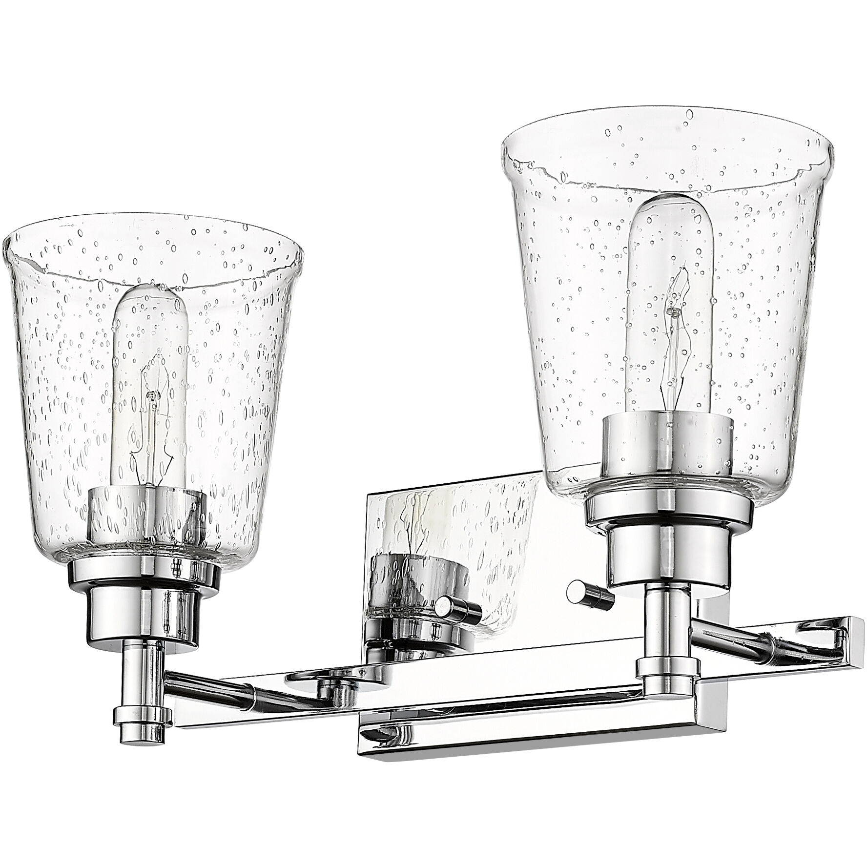 Bohin 2 Light 16 inch Chrome Vanity Wall Light