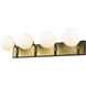 Parsons 4 Light 33.25 inch Bathroom Vanity Light