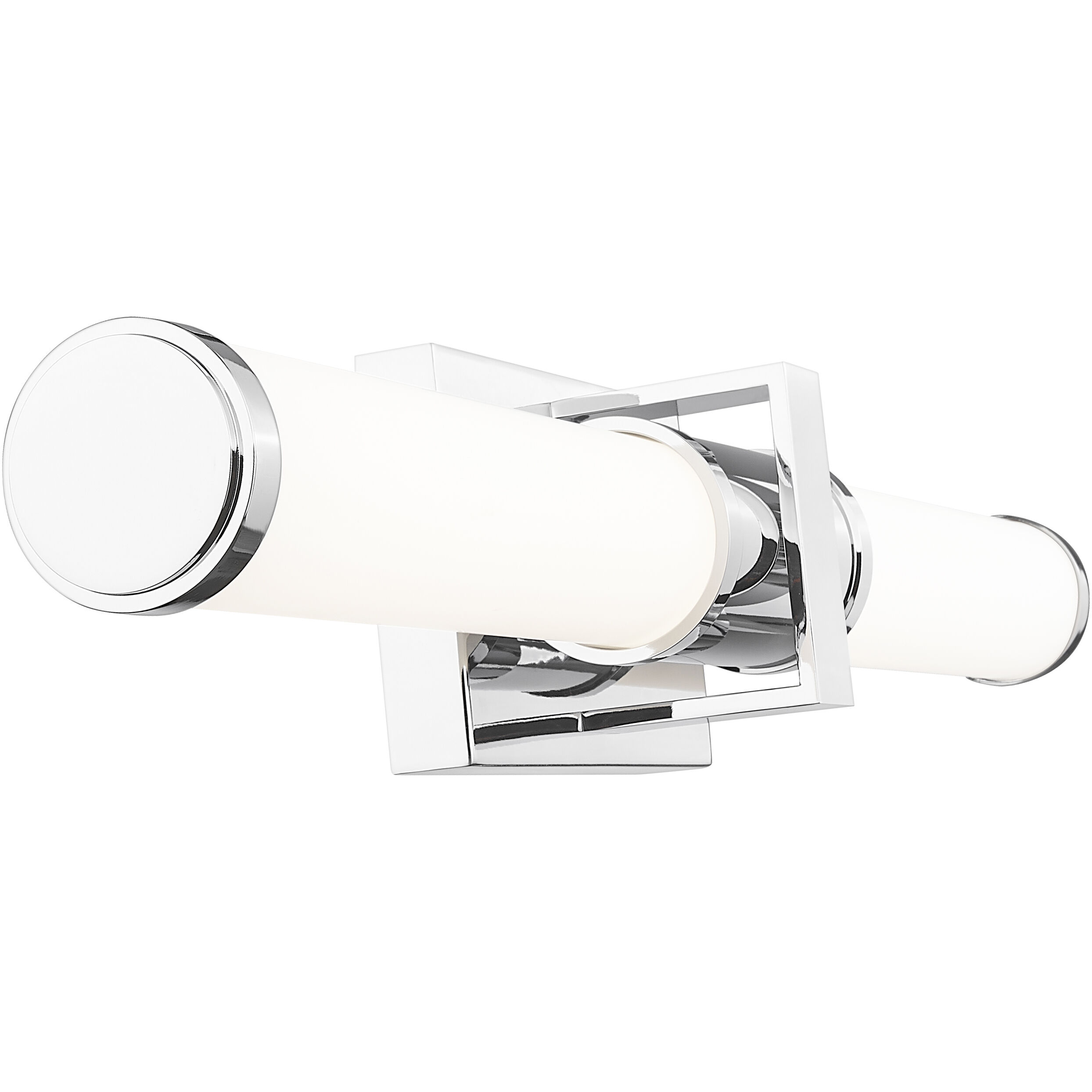 Idris LED 25.5 inch Chrome Bathroom Vanity Wall Light
