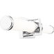 Idris LED 25.5 inch Chrome Bathroom Vanity Wall Light