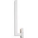 Edge LED 18.5 inch White Outdoor Wall Light