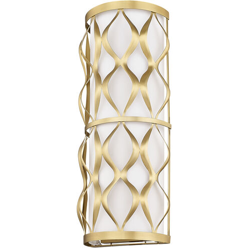 Harden 3 Light 8 inch Modern Gold Wall Sconce Wall Light