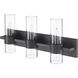 Lawson 3 Light 25 inch Matte Black Vanity Wall Light